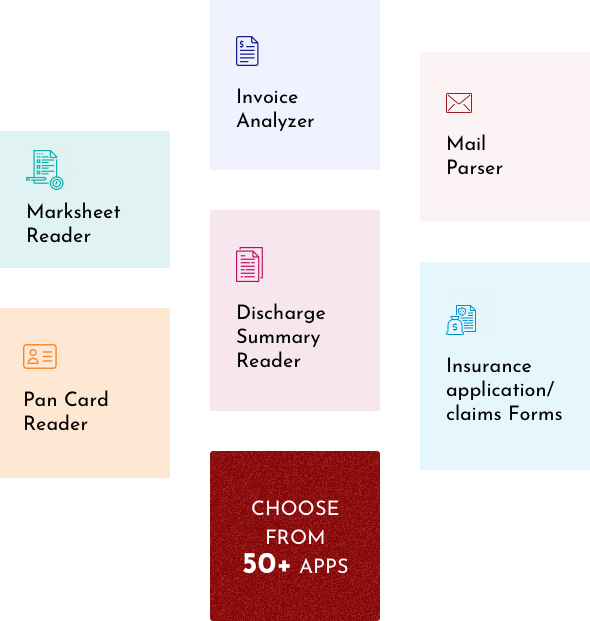 Insurance process automation apps