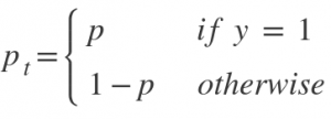 focal loss function