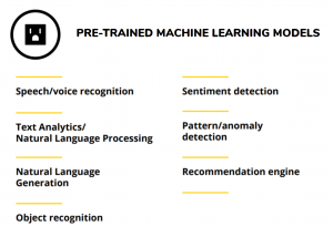 pre-trained machine learning models